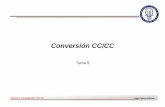 Tema 5. Conversión CC/CC