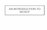 AN INTRODUCTION TO MCSCF