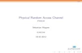 Physical Random Access Channel - PRACH