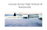 Livanio Senior High School of Kardamyla