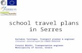 EU project PIMMS Transfer - City of Serres school travel plans
