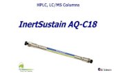 New HPLC Column; InertSustain AQ C18 technical info