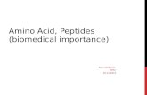 33 lec aminoacid peptide biological importance