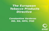The European Tobacco Products Directive