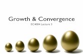 EC4004 Lecture3: World Income Distribution and Convergence
