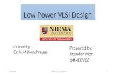 Low Power VLSI Design Presentation_final