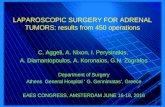 Laparoscopic surgery for adrenal tumors (results from 450 operations) | Γιώργος Ζωγράφος - Ιατρός Χειρουργός