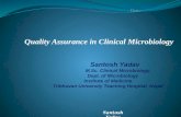 Quality assurance in microbiology