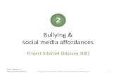 Bullying and social media affordances