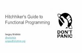 Hitchhiker's Guide to Functional Programming