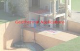 Geothermal applications