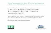 Choice Experiments in Enviromental Impact Assessment: The Toro 3 ...