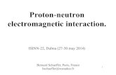 Proton-neutron electromagnetic interaction