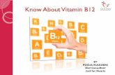 Know about Vitamin b12