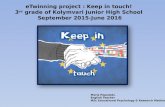 Keep in touch! eTwinning project presentation