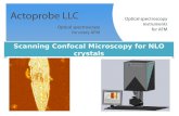 Lbo crystals characterization confocal