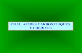 Ch 11 Acides Carboxyliques Et Derives Afd Ld Org