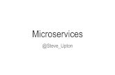 DSR microservices