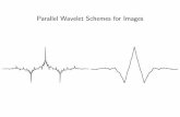 Parallel Wavelet Schemes for Images