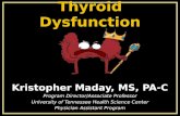 Review of Thyroid Dysfunction