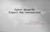 Cyber Security Expect the Unexpected