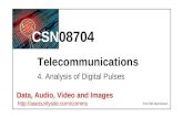 4. Analysis of Digital Pulses
