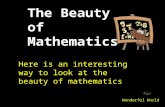 η ομορφιά των μαθηματικών