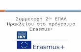 Συμμετοχή του σχολείου μας στο πρόγραμμα Erasmus