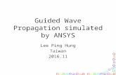 Guided Wave Propagation Simulation by ANSYS