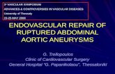 Endovascular repair of traumatic aortic transection six years of experience