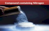Compound containing nitrogen