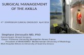 4 ΟΓΚΟΛΟΓΙΚΟ ΣΥΝΕΔΡΙΟ ΡΟΔΟΥ: Surgical management axilla
