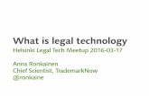 What is legal technology?
