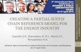 CREATING A PARTIAL SUPPLY CHAIN REFERENCE MODEL FOR THE ENERGY INDUSTRY