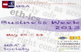 Αφίσα και Πρόγραμμα Business Week 2013