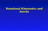 Rotational Kinematics and Inertia. Circular Motion Angular displacement  =  2 -  1 è How far it has rotated  Units radians 2  = 1 revolution Angular.