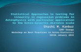 Shashi M. Kanbur SUNY Oswego Workshop on Best Practices in Astro-Statistics IUCAA January 2016.
