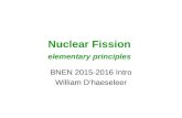 Nuclear Fission elementary principles
