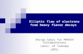 Elliptic flow of electrons from heavy flavor decays