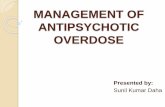 Management of antipsychotic overdose