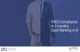 "PSD2 Compliance in 3 months, Open Banking in 6!"- FinTech Connect Live 2017