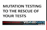 Voxxed Days Athens - Improve your tests with Mutation Testing
