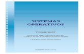 Sistemas Operativos -   · PDF fileν el sistema operativo es el programa fundamental de todos los programas de sistema. ... procesos hijo, conformando un arbol de procesos