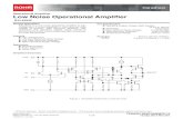 Operational Amplifier Low Noise Operational Amplifier - …rohmfs.rohm.com/en/products/databook/datasheet/ic/amp_linear/opam… · Operational Amplifier Low Noise Operational Amplifier