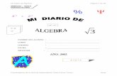 PRODUCTOS NOTABLES - DoMatNotables.pdf · Mi Diario de Álgebra Página 6 de 26 Mineduc – Arica Proyecto FIER EDITORIAL La palabra Álgebra proviene del nombre de un matemático
