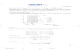 Example 3.16 Design of a cantilever retaining wall (BS 8 110) Retaining Wall... · Example 3.16 Design of a cantilever retaining wall (BS ... coefÞcient of friction is 0.4 and the