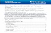 DocuSign System Default Email Formats… · DocuSign System Default Email Formats Overview ... The emails are presented in alphabetical order, based on the email title in the resource