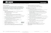 10-CHANNEL HIGH DEFINITION AUDIO CODEC STAC9271… Sheets/IDT/STAC9271,74.pdf · 10-CHANNEL HIGH DEFINITION AUDIO CODEC STAC9271/9274 IDT™ 10-CHANNEL HIGH DEFINITION AUDIO CODEC