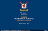 C15153 Resistencia de Materiales - Grupo de Mecánica ...mecanica-usach.mine.nu/media/uploads/C15153_C05_Esfuerzos... · C15153 Resistencia de Materiales Esfuerzos Combinados ...
