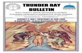 THUNDER BAY · PDF filethunder bay bulletin ... ορθόδοξη παράδοση και απόδειξη της σχέσης που έχει η ... δύναμη της αγάπης,